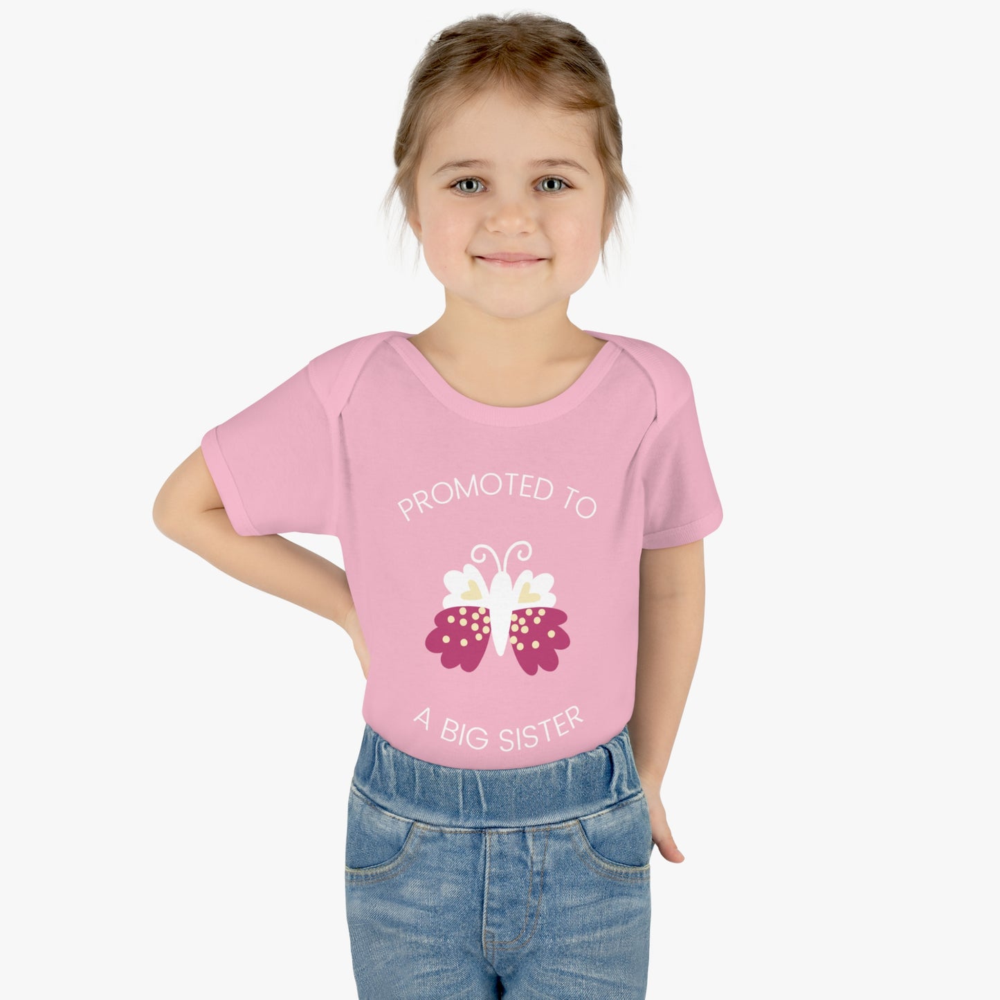 The New Big Sister Shirt Onesie | New Sibling Announcement | I'm the Big Sister Toddler Big Sister Gift Onesie