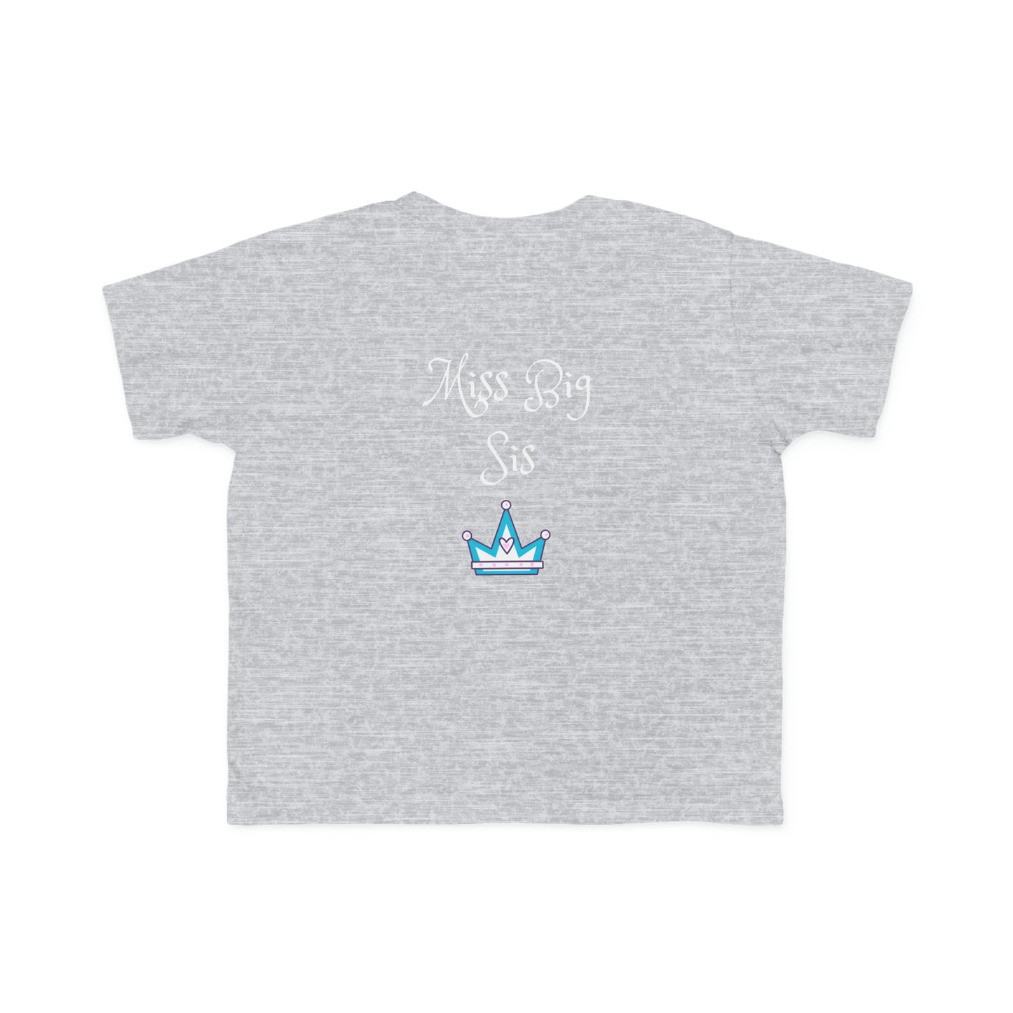 The New Big Sister Shirt | New Sibling Announcement | I'm the Big Sister Toddler Big Sister Gift T-Shirt