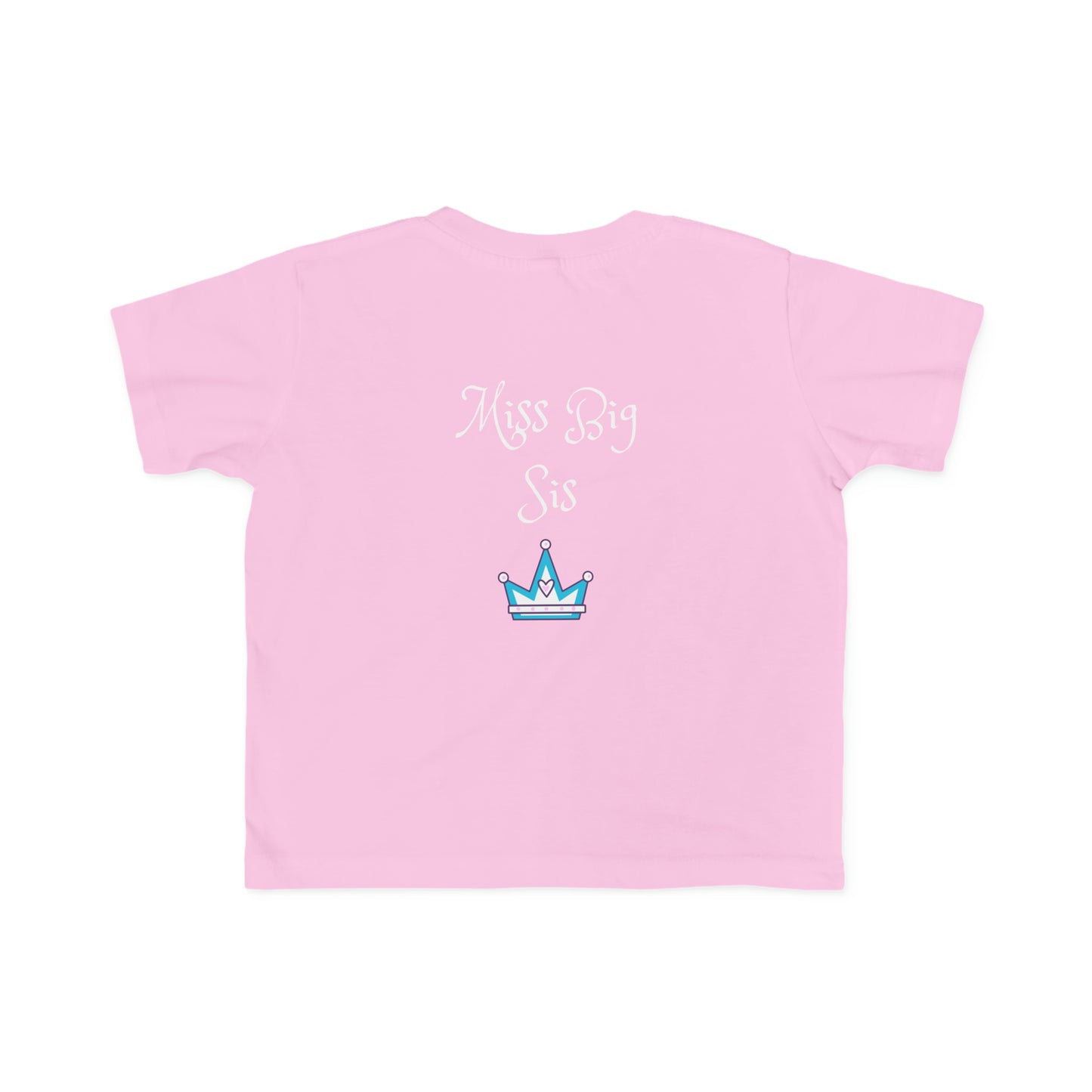 The New Big Sister Shirt | New Sibling Announcement | I'm the Big Sister Toddler Big Sister Gift T-Shirt